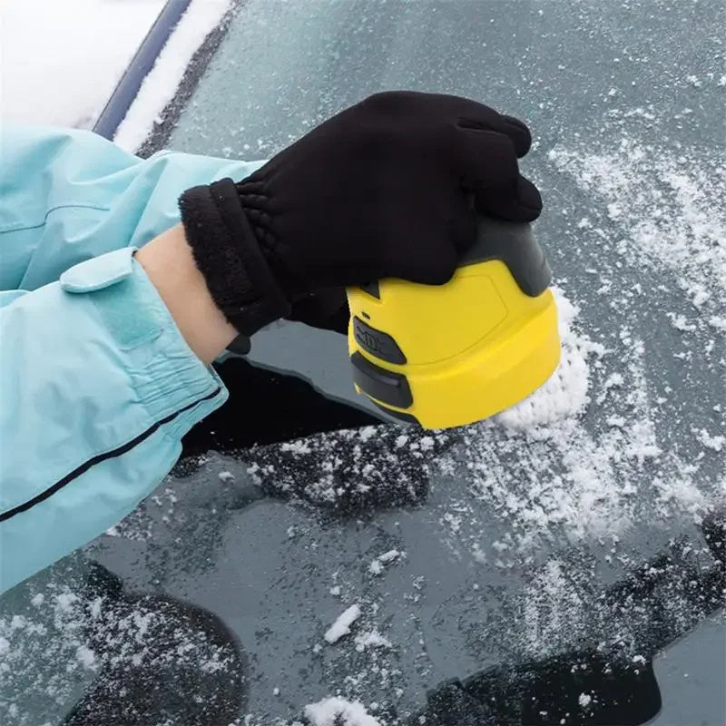 Sladdlös snöskrapa med lång batteritid